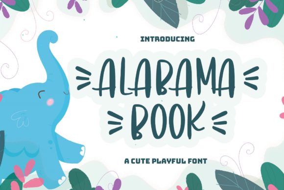 Alabama Book: A Display Font for Joyful Editorial Design