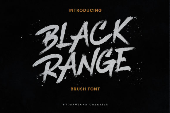 Black Range: A Bold Display Font for Powerful Web Design