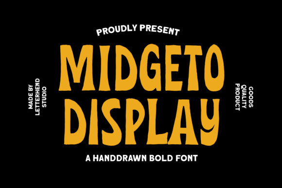 Bring Charm to Your Creations with Midgeto Font