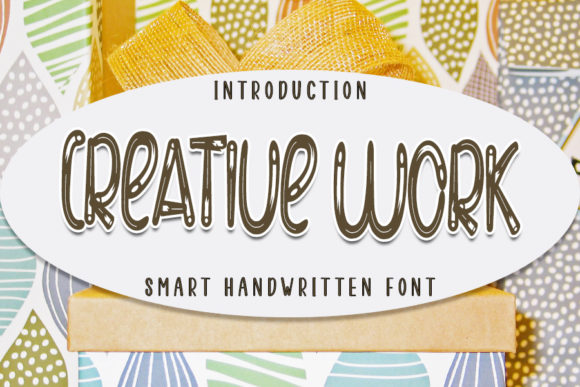 Bring Your Creations to Life with Creative Work Font