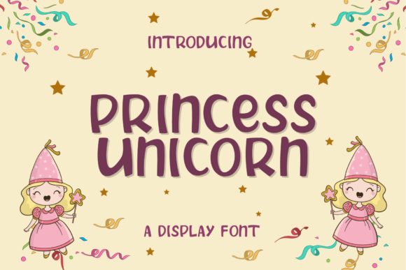 Craft Your Story With Princess Unicorn: A Designer's Font