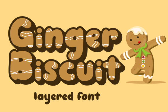 Discover Ginger Biscuit: A Charming Font for Editorial Design