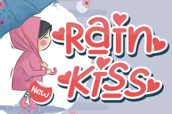 Discovering Rain Kiss: A Versatile Display Font for Editorial Design