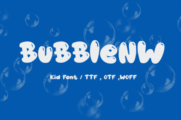 Enhance Your Brand with BubbleNW: A Friendly Display Font