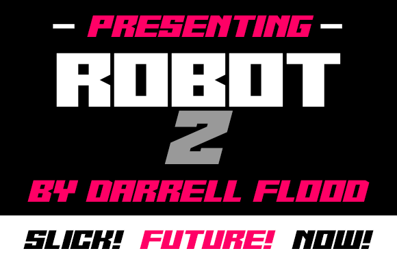 Enhance Your Brand with Robot Z: A Modern Display Font