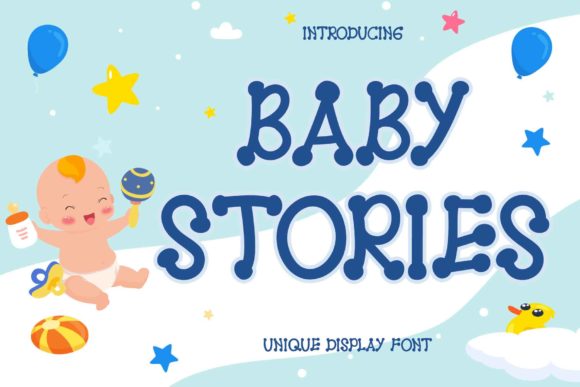 Enhance Your Craft with Baby Stories Font