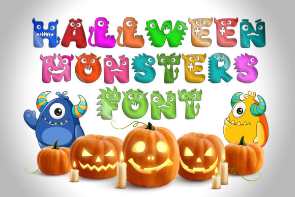 Halloween Monsters: The Playful Display Font for Digital Projects