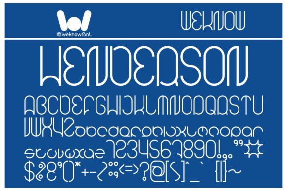 Henderson: The Futuristic Display Font for Modern Branding