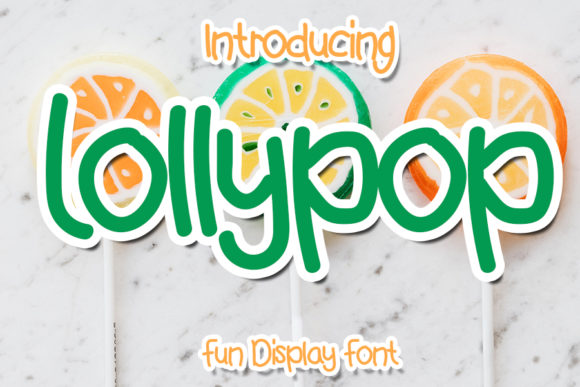 Lollypop: A Playful Font for Engaging Visuals