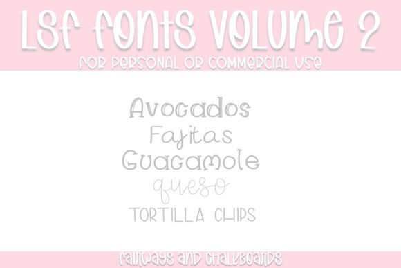 LSF Volume 2: A Versatile Font for Crafters and Creators