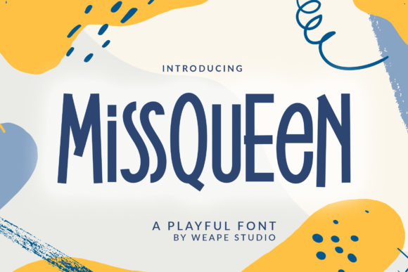 MissQueen: A Playful Display Font for Creative Campaigns