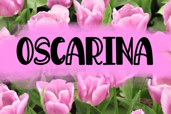 Oscarina: A Bold and Friendly Display Font for Eye-Catching Campaigns