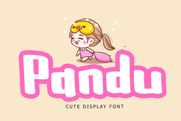Pandu: A Craft-Focused Display Font for Your Creative Products