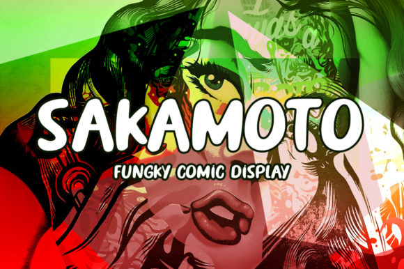 Sakamoto: A Bold and Brushed Display Font for Web Design