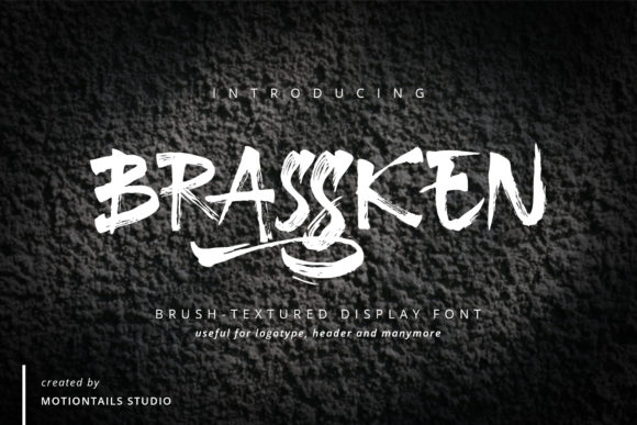 Testing Brassken: A Display Font for Authentic Brand Drama