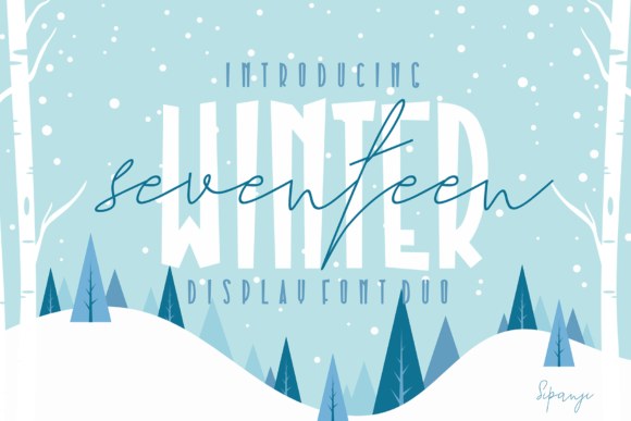 Transform Your Brand with Seventeen Winter Font
