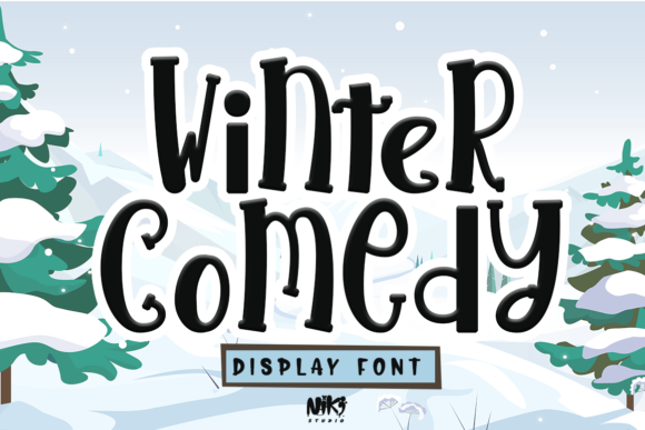 Winter Comedy: A Versatile Font for Engaging Visuals